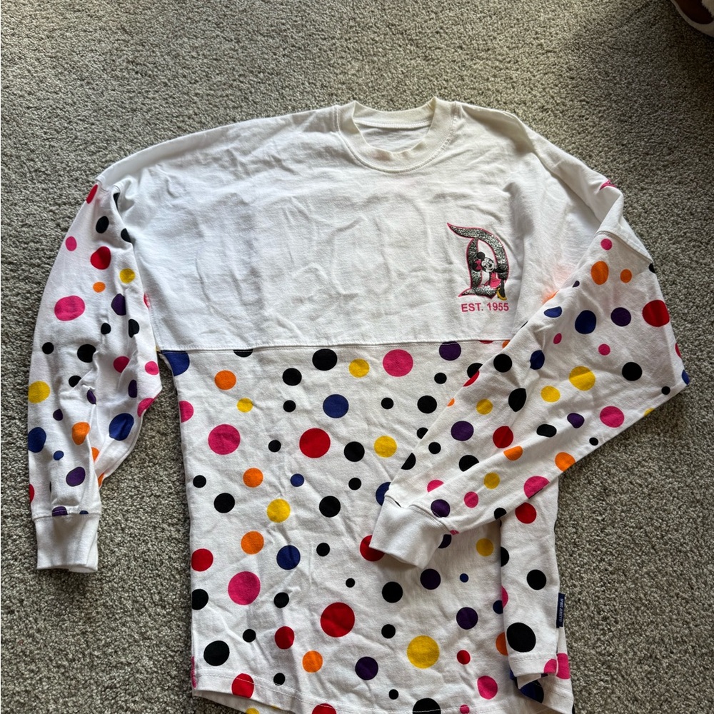 Colorful Polka Dot Disneyland Spirit Jersey